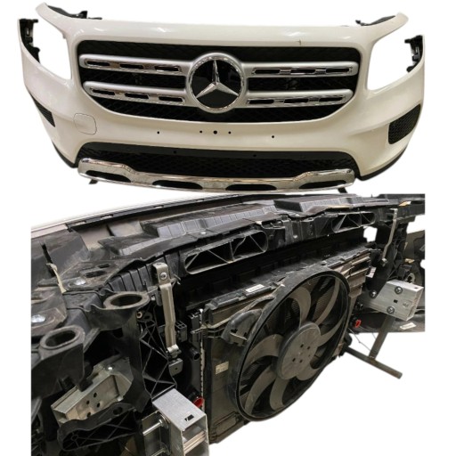 MRT-2031167 - Комплект переднього ремінного радіатора бампера балки вентилятора glb x247 amg 2019-.