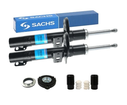 300 032 - АМОРТИЗАТОРИ SACHS ПЕРЕДНІ + КРІПЛЕННЯ + КРИЛА VW FOX