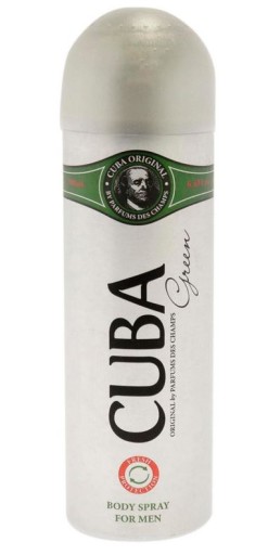 cuba cuba green spray do ciała 200 ml    
