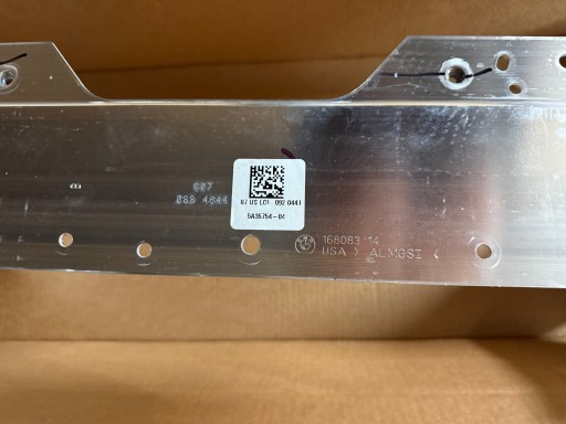 Планка бампера bmw x7 g07 новая/оригинальная 51115a35754