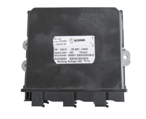 1771937 - Координатор coo scania r контроллер - расшифровано