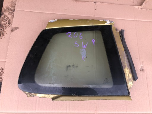 ЗАДНЕЕ ПРАВОЕ СТЕКЛО КУЗОВА PEUGEOT 206 SW 03-09