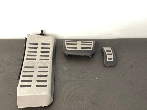 Gaspedal Bremse Aufbockständer Fußstütze chrom audi a5 s5 rs5 a4 s4 rs4 kpl