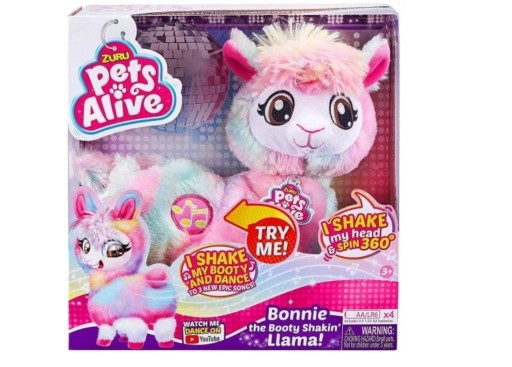 Zuru Pets Alive Bonnie танцює лама