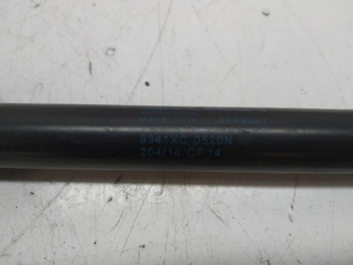 damper bonnet 9341XC Opel Meriva and (2002-2010) A