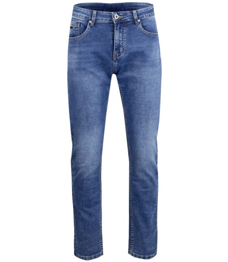 Klasické pánske nohavice džínsy rovná nohavica 36
