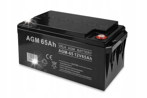 Аккумулятор вольт польский agm 12в 65ач