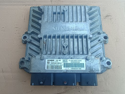 9658345180 SID803 - Контролер двигуна 5ws40196g-t peugeot citroen 2.0 hdi