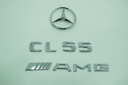 КОМПЛЕКТ ЗВЕЗДЫ НА ЗАДНЕЙ ДВЕРИ AMG CL55 MERCEDES CL W215