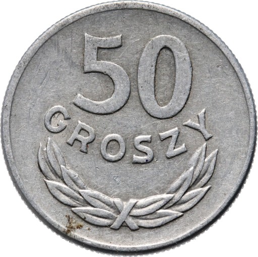 PRL, 50 groszy 1965