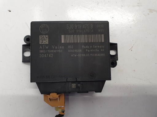Парковочный модуль skoda superb ii pdc 5j0919475b