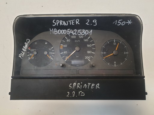 ЗУСТРІЧНИЙ ГОДИННИК MERCEDES SPRINTER 2.9 TD MB0005425301