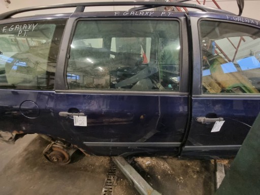Tür rechts heck STATE BLUE (METALLIC) FORD GALAXY und