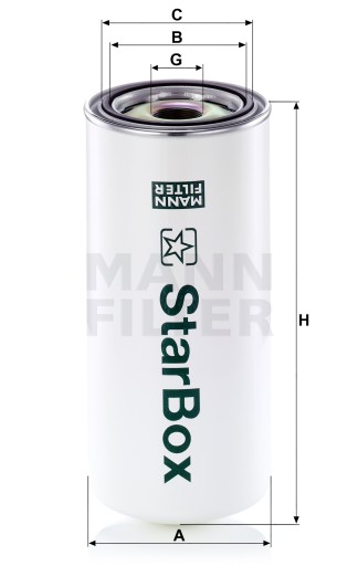 Фильтр масляный MANN-FILTER LB 13 145/21