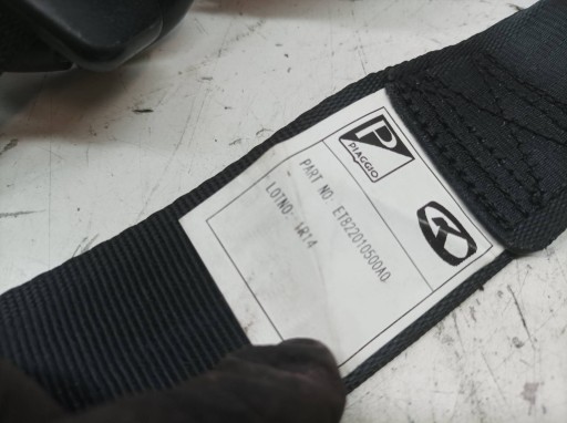ceinture de sécurité gauche avant chauffeurs Piaggio Porter II (2021- ) NP6