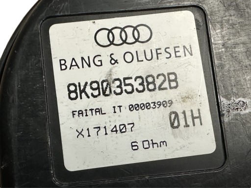 AUDI A4 8K B8 A5 8T B8 Altoparlante SUBWOOFER bang OLUFSEN 8K9035382B