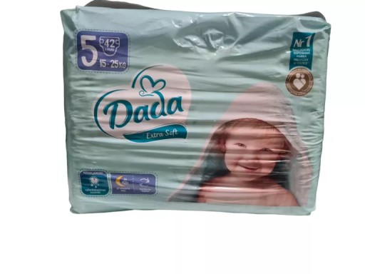 Підгузки Dada SOFT 5 розмір 15-25 кг 42 шт.