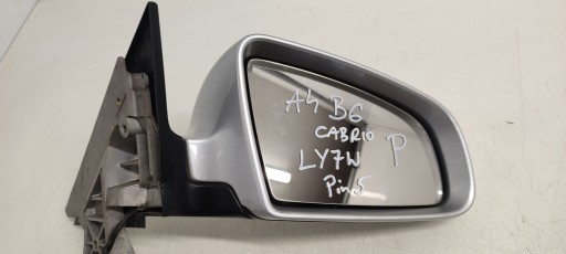 mirror right 5pin Audi A4 B6 Cabrio LY7W