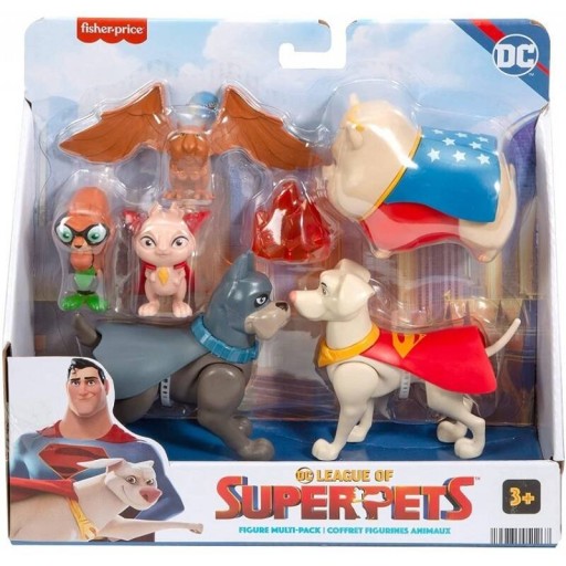 Fisher-Price DC League of Super-Pets SUPERZVIERATÁ LIGA FIGÚRKY PES