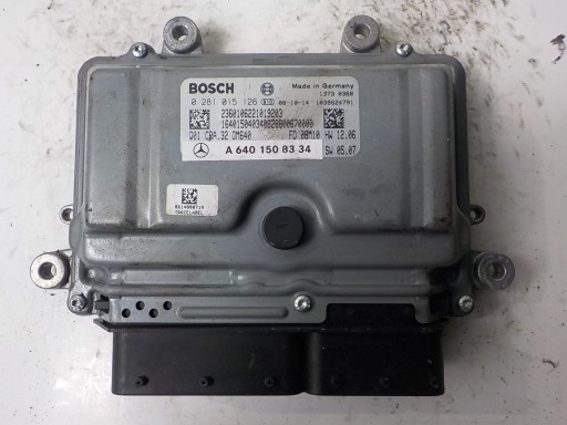 MERCEDES-BENZ computer control unit 0281015126 A6401508334