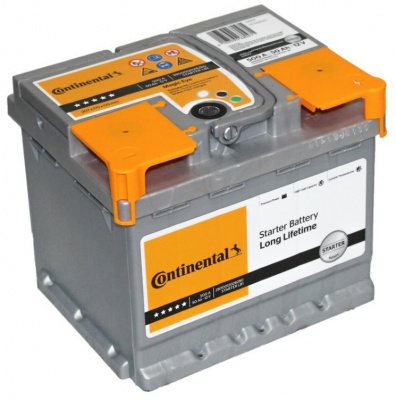 2800012018280 - Аккумулятор Continental 50ah 500A
