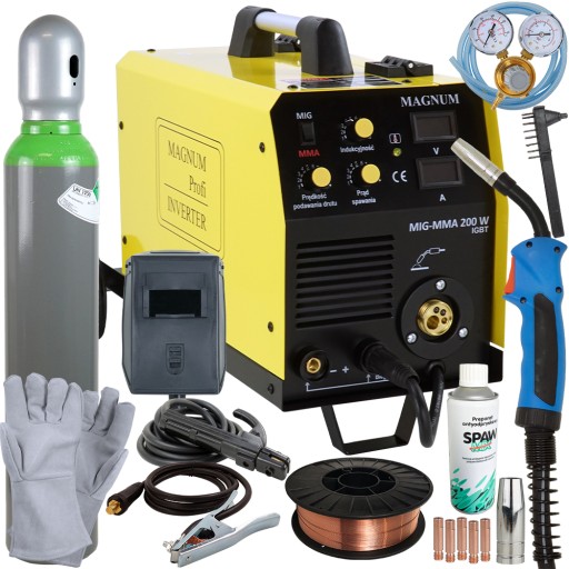 Зварювальний апарат MAGNUM MIG 180A MMA MIGOMAT IGBT