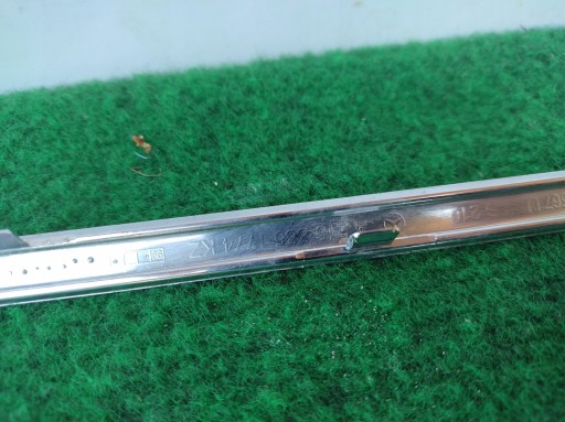 MERCEDES E-KLASA W210 left CHROMIK CHROM of a bumper
