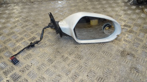 AUDI A6 C7 sedan mirror exterior right 6 PIN colour LY9C BIALY UK!