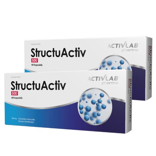 Výživový doplnok Activlab Pharma StructuActiv 500 mg 60 kapsúl
