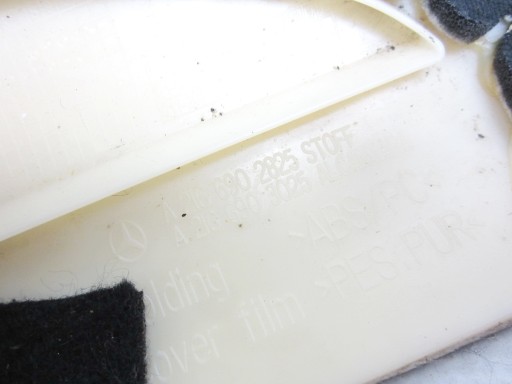 upholstery cover slupka rear rear part right Mercedes CL W216 C216