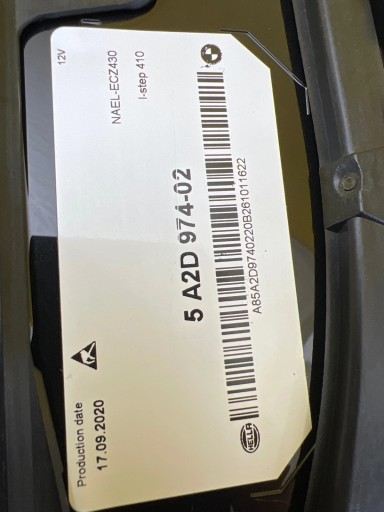 BMW IX I20 M60 light right Full Led front 5A2D974-02