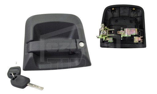 81.62641-6085 - РУЧКА ДВЕРИ MAN TGA НАРУЖНАЯ ЛЕВАЯ + ВСТАВКА