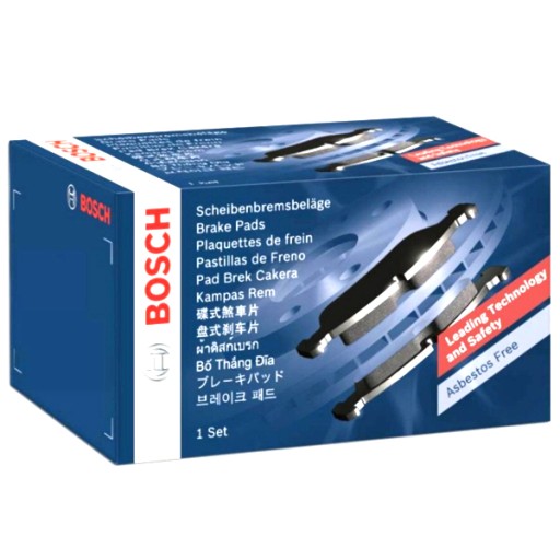 0 986 - Гальмівні колодки задні / передні BOSCH 0986424484