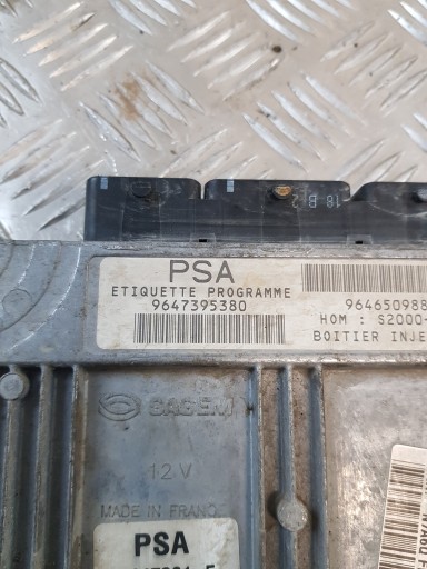 centralina motore 9646509880 9647395380 XSARA e LIFT 1.4B EUROPA