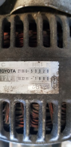 TOYOTA COROLLA E11 1.9 D alternator 27060-53020