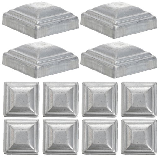 Пост забор крышки квадратного железа мета