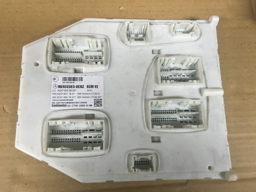 Mercedes b 247 sam bcm коробка модуля 2479009902