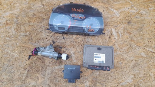 Комплект стартера^^ skoda octavia i 1 9595 1.6 1998 hb 032906014e