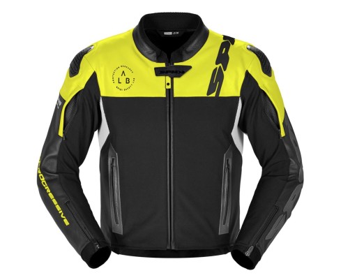 Куртка DP-PROGRESSIVE HYBRID, SPIDI (чорний/флуо жовтий, розмір 54)