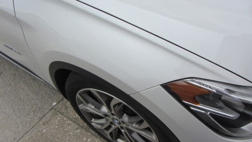 BMW X1 F48 Anteriore parafango Destra MINERAL 96 WEISS BIALA PERLA Anteriore 7427300