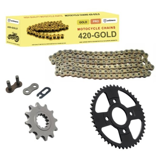 ZNW0000133.000286.PLCO - ЗЛОТЫЙ. Цепь привода YAMAHA TZR 50 07-13R.