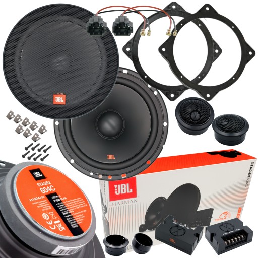 Автомобильные динамики разделенные проставками JBL STAGE2 604C для HYUNDAI I40