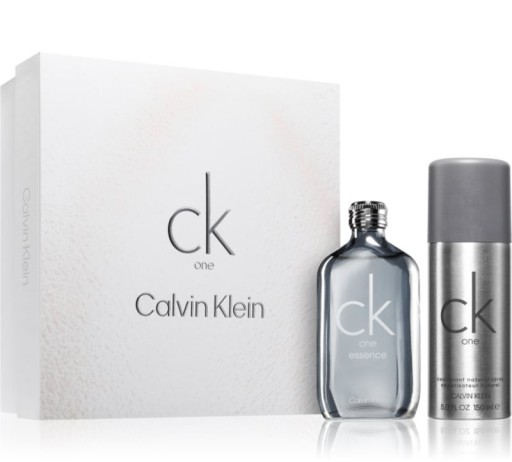 calvin klein ck one essence ekstrakt perfum 100 ml   zestaw  