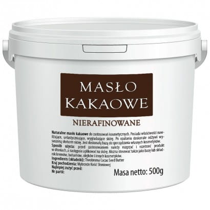 Kakaové maslo 500g (kozmetická surovina) Vitafarm