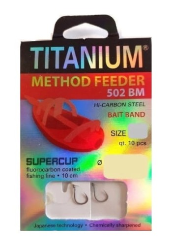 Гачки з лідером Robinson Method Feeder quick stop 502BM 10 шт.