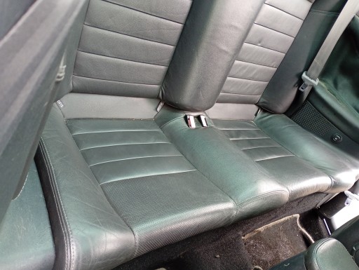 Renault Megane 2 II FL Cabrio 03-09 Sitz hinten heck Leder