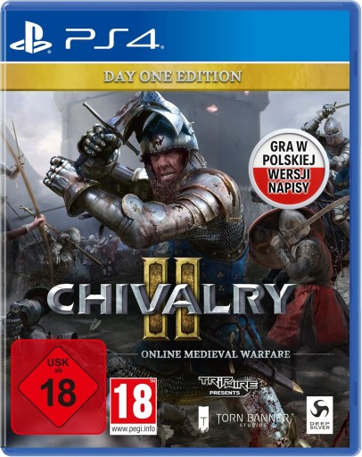 Chivalry II 2 Medieval Warfare Pl PS4 PS5 Płyta Blu-ray