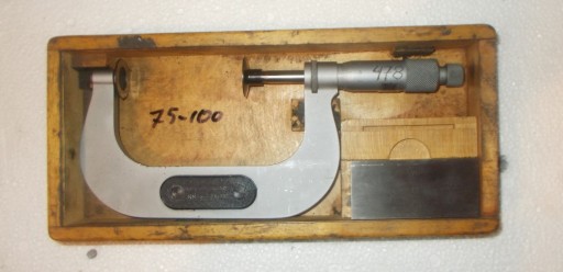 Мікрометр пластинчастий мікрометр 75-100 VIS