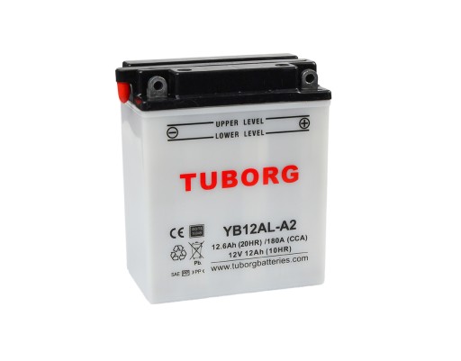 T-12AL-A2 - Акумулятор Tuborg YB12AL-A2 12Ah 180A DRY