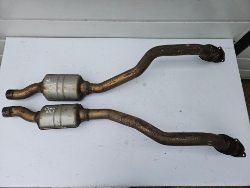 DOWNPIPE muffler, exhaust pipe left AUDI A6 C7 A7 4G 3.0 TFSI